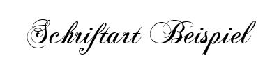 Schriftart 7