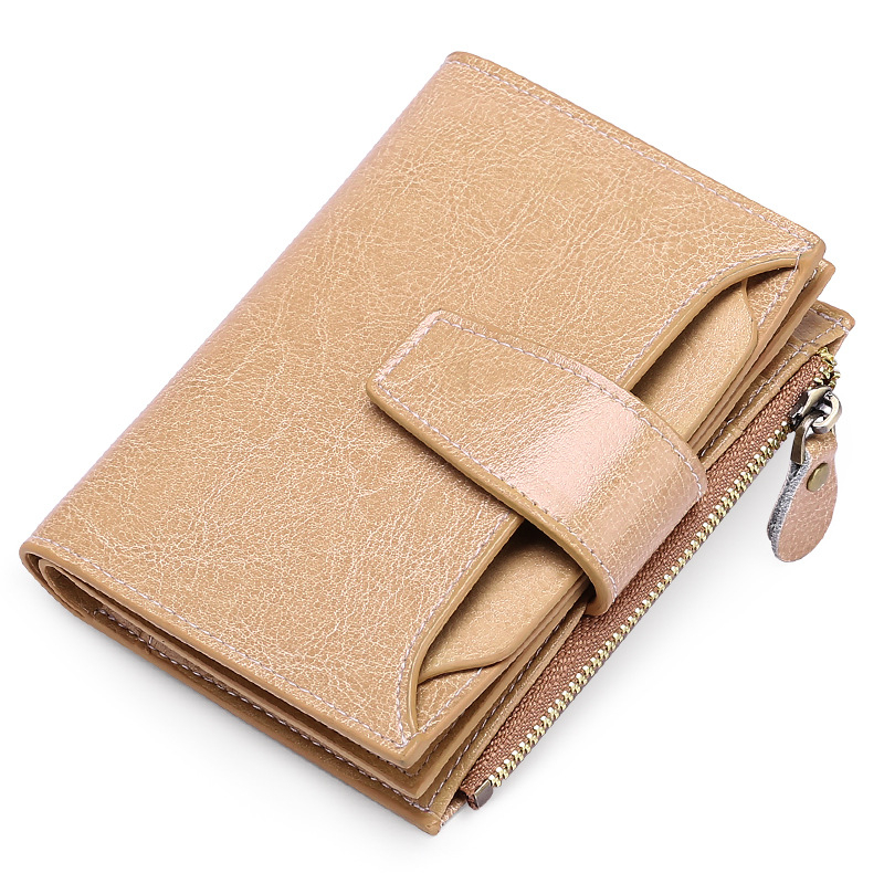 Leder Portemonnaie mit Gravur  Brieftasche mit eigenem Wunschtext