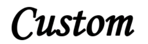 Schriftart 8 Schriftart 8