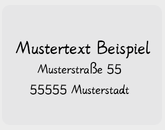 CHMedium-Schriftart-Zentriert