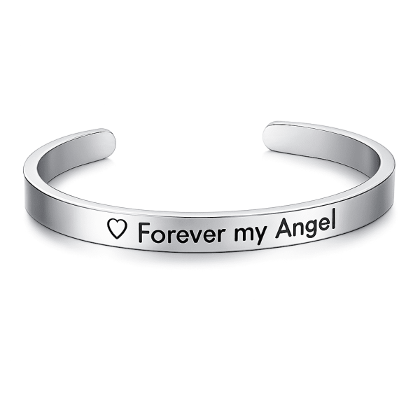 Gravur Armreif – beidseitig graviertes Schmuckarmband