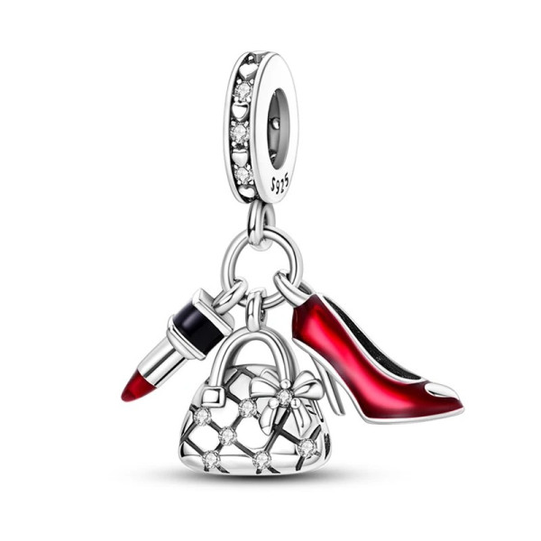 Handtaschen-Anhänger aus 925 Sterling Silber