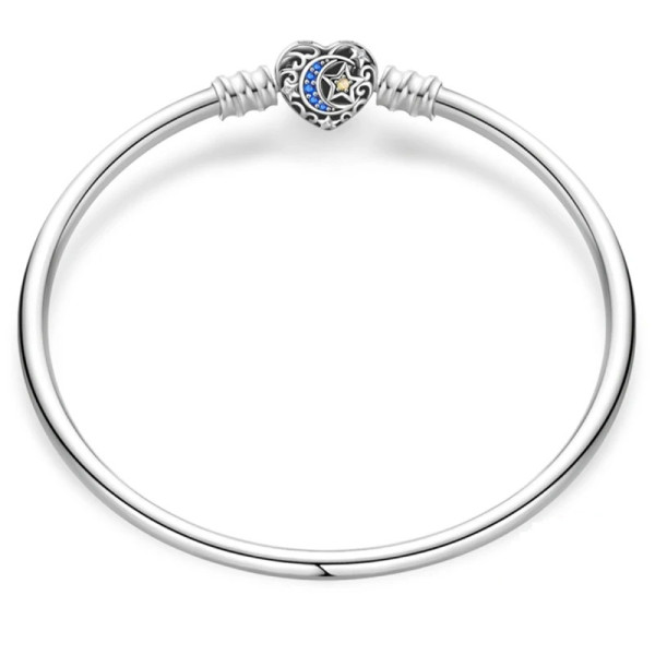 Mond Silberarmband aus 925 Sterling Silber