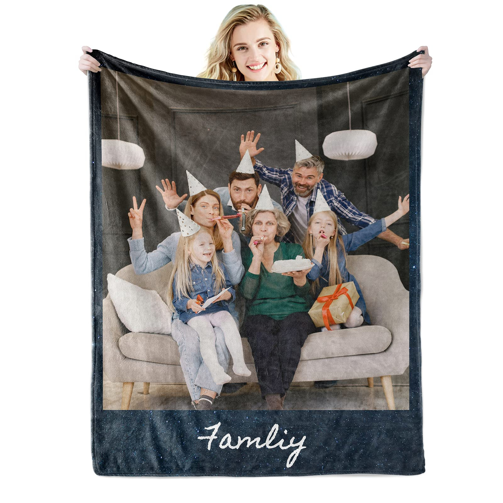 Personalisierte Kuscheldecke mit Foto