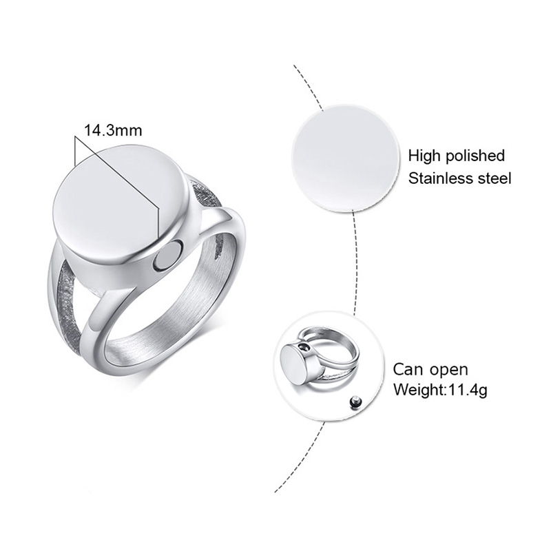 Personalisierter Runder-Ring