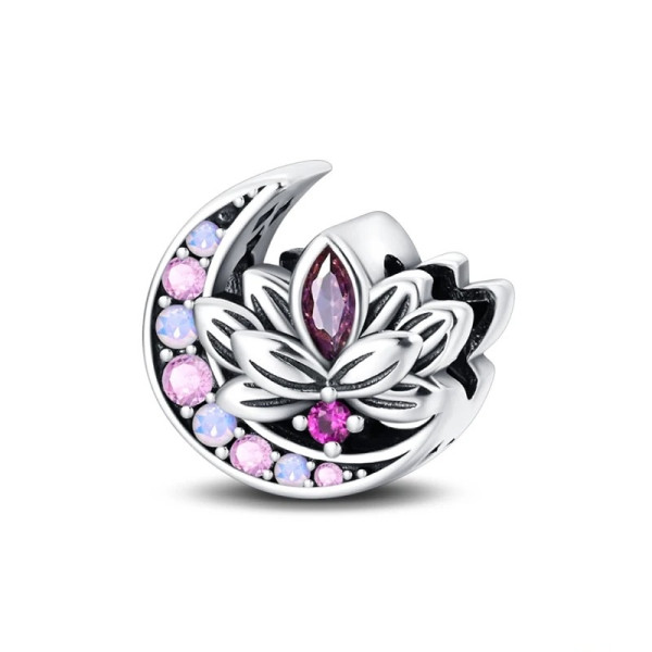 Mond-Anhänger aus 925 Sterling Silber