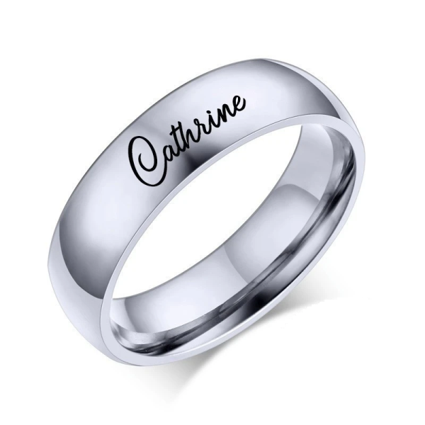 Ring Textgravur Personalisiert