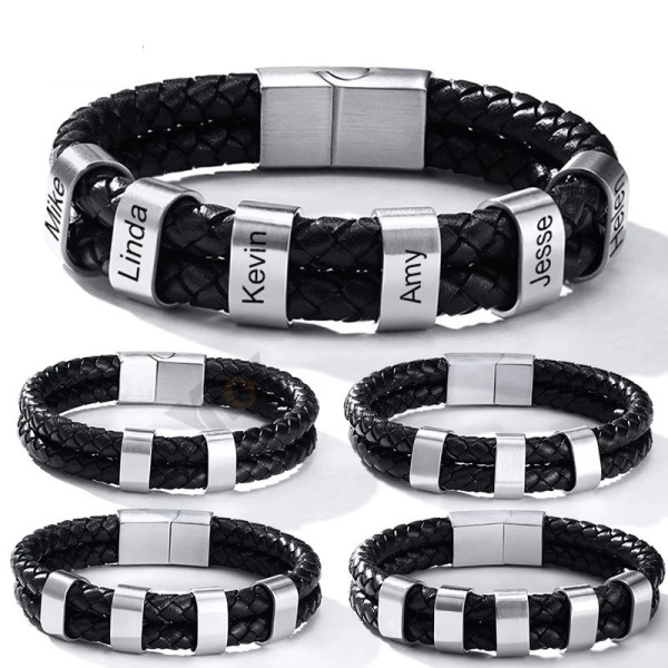 Herren Armband mit Namen