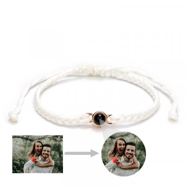 Projektion Armband – Personalisiertes Stoffarmband mit eigenem Bild