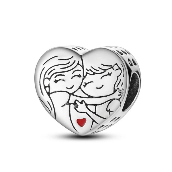 Herz-Anhänger aus 925 Sterling Silber
