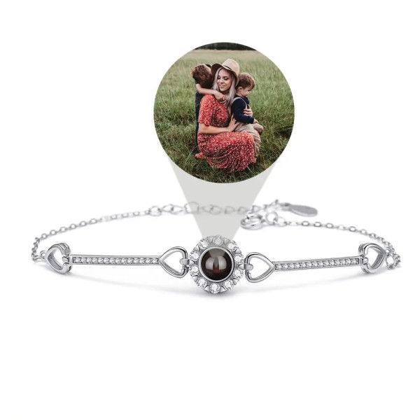 Damen Armband Fotoprojektion