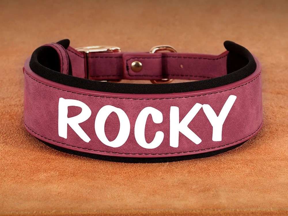 Lederhalsband bedrucken - Personalisierter Name | Foto-Schmuck | Produkt in  Person