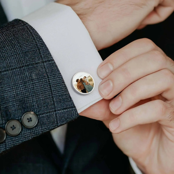 brosche mit bild