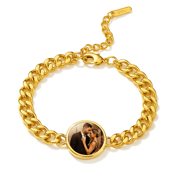 Personalisiertes Armband mit Bildmotiv – Fotoarmband mit eigenem Bild