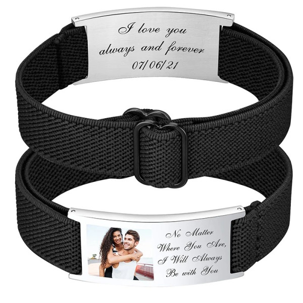 Gravurarmband mit bild
