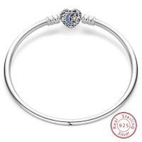 Mond Silberarmband aus 925 Sterling Silber Mond Silberarmband aus 925 Sterling Silber