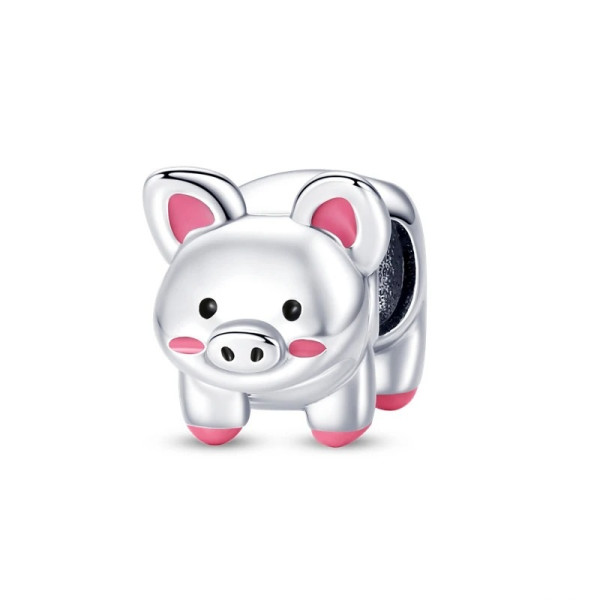 Schwein-Anhänger aus 925 Sterling Silber