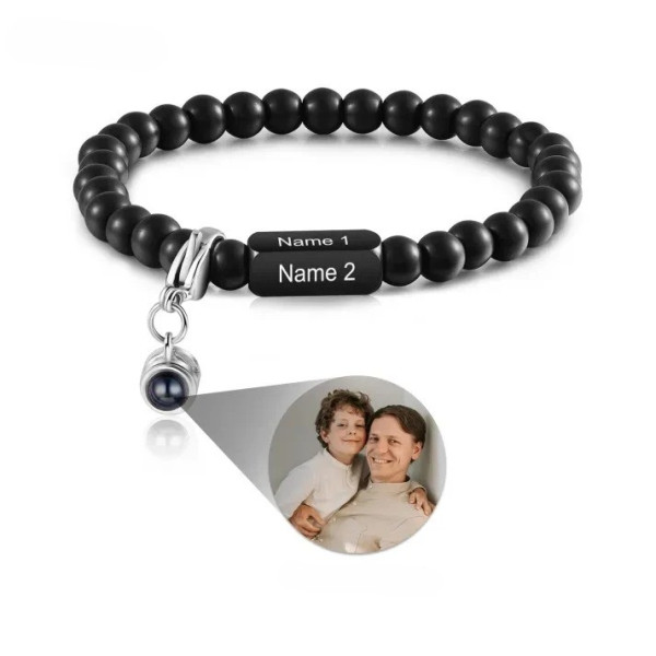armband mit gravur und foto