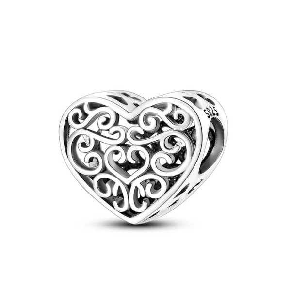 Herz-Anhänger aus 925 Sterling Silber