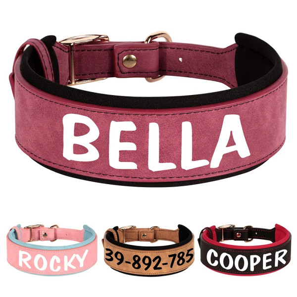 Bedrucktes Hundehalsband personalisieren