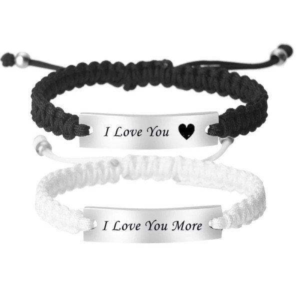 Personalisiertes Stoffarmband – Armband mit Wunschtext & Symbol Gravur